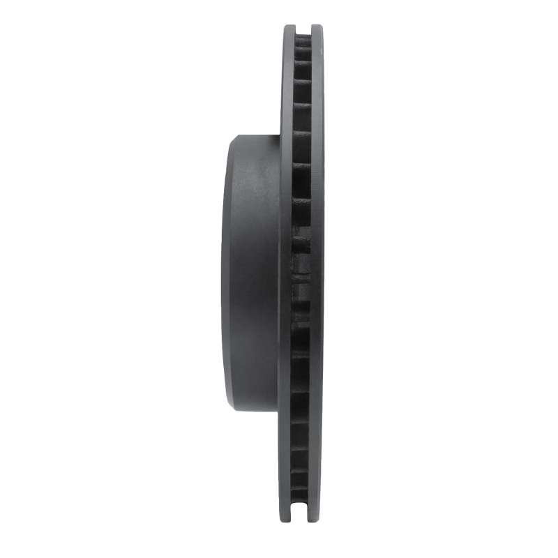 Dodge Charger Brake Rotor (1) - Rear Left - R1 Concepts - Drilled & Slotted - Black - `06-`23